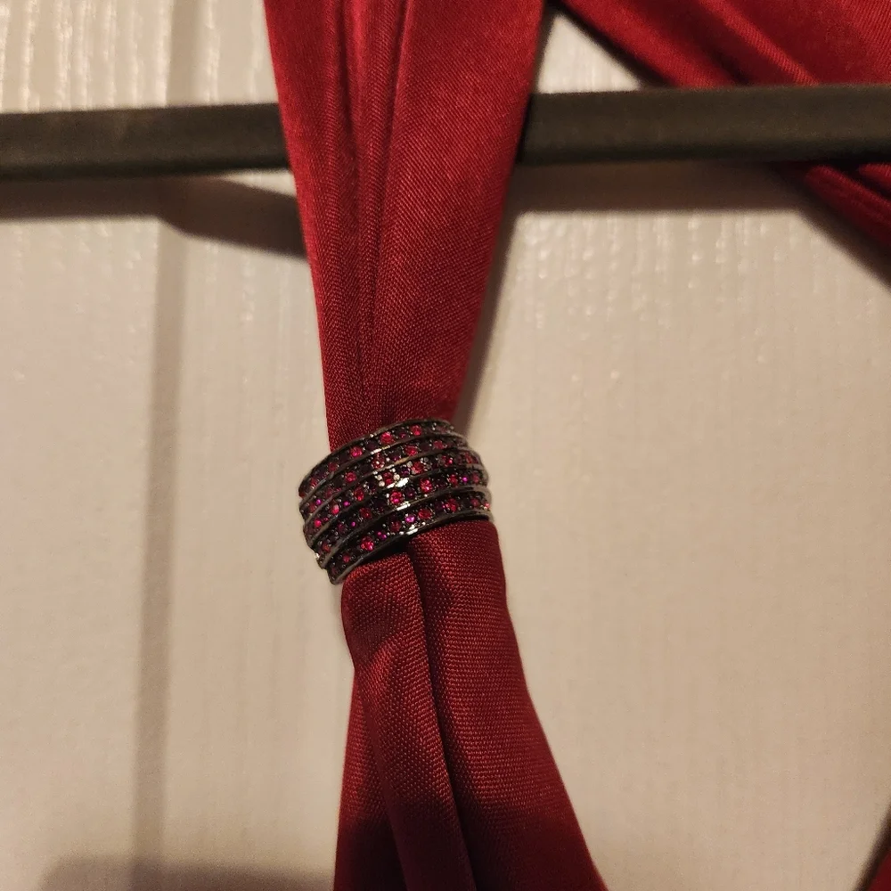 Cache Red Blouse - Picture 4 of 5